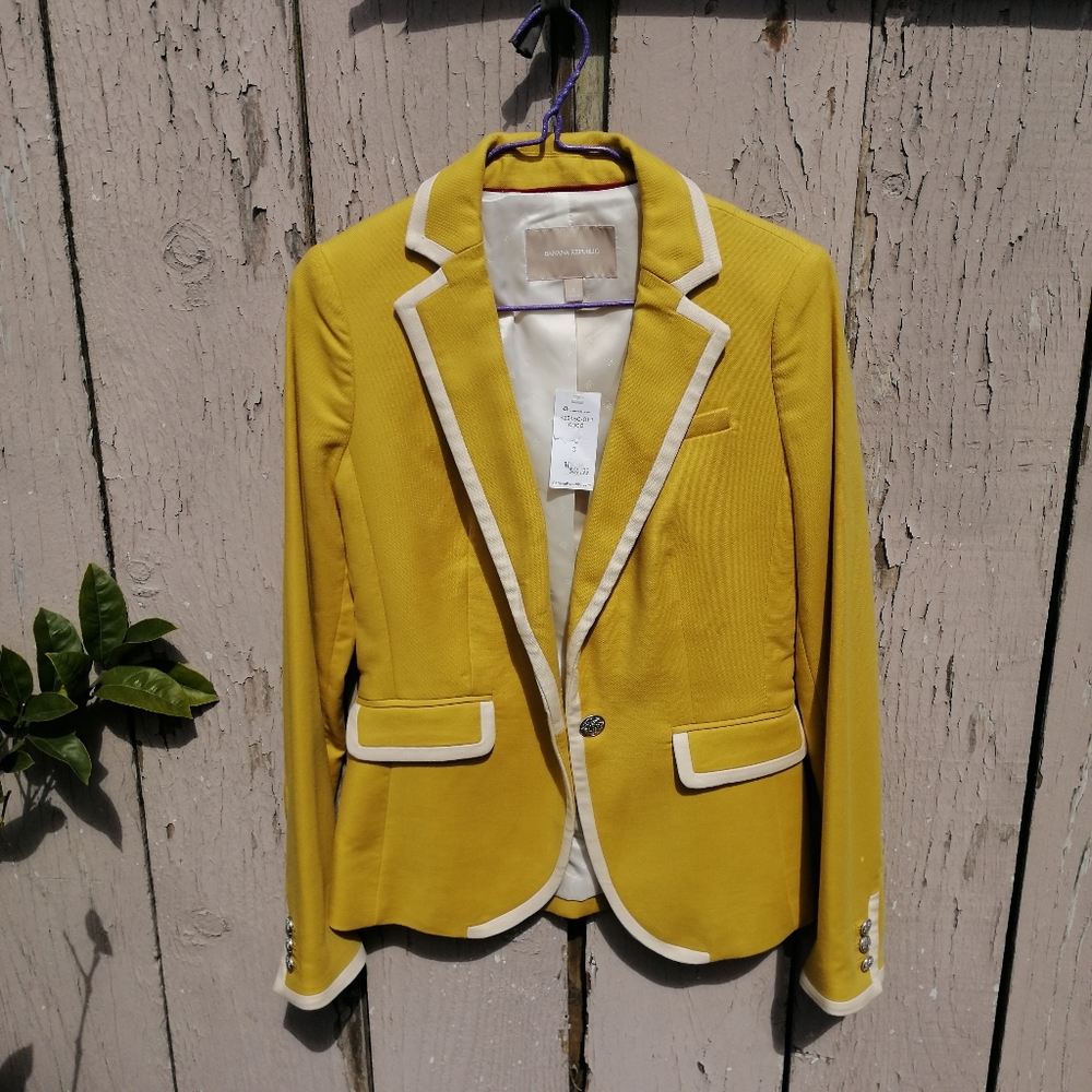 Banana Repiblic Cotton Blazer
